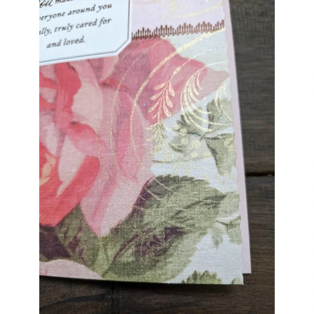 2x New Hallmark mother's day card flower roses Floral special